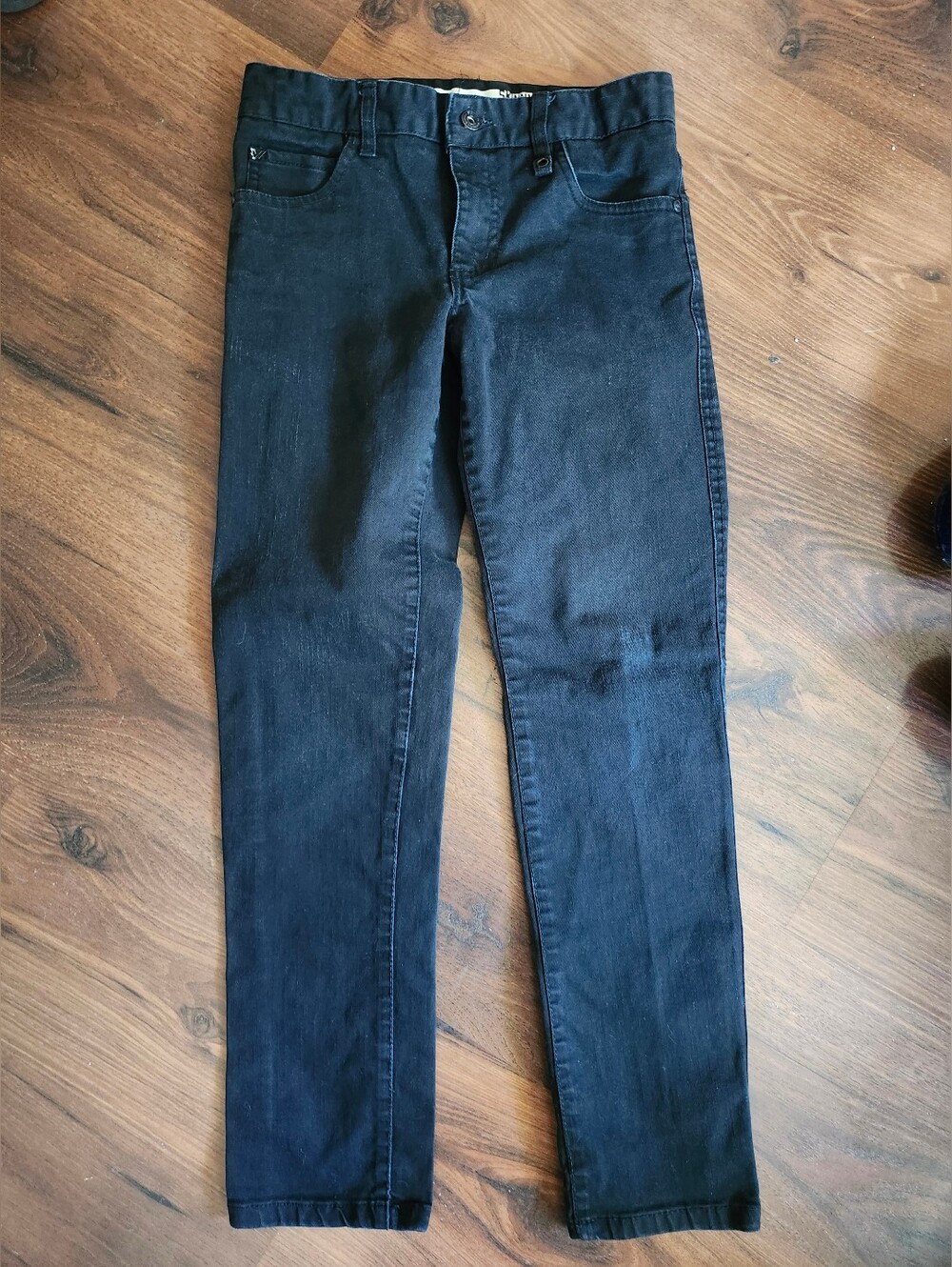 Pre-loved Shaun White Black Skinny Jeans Boys Large Size 12